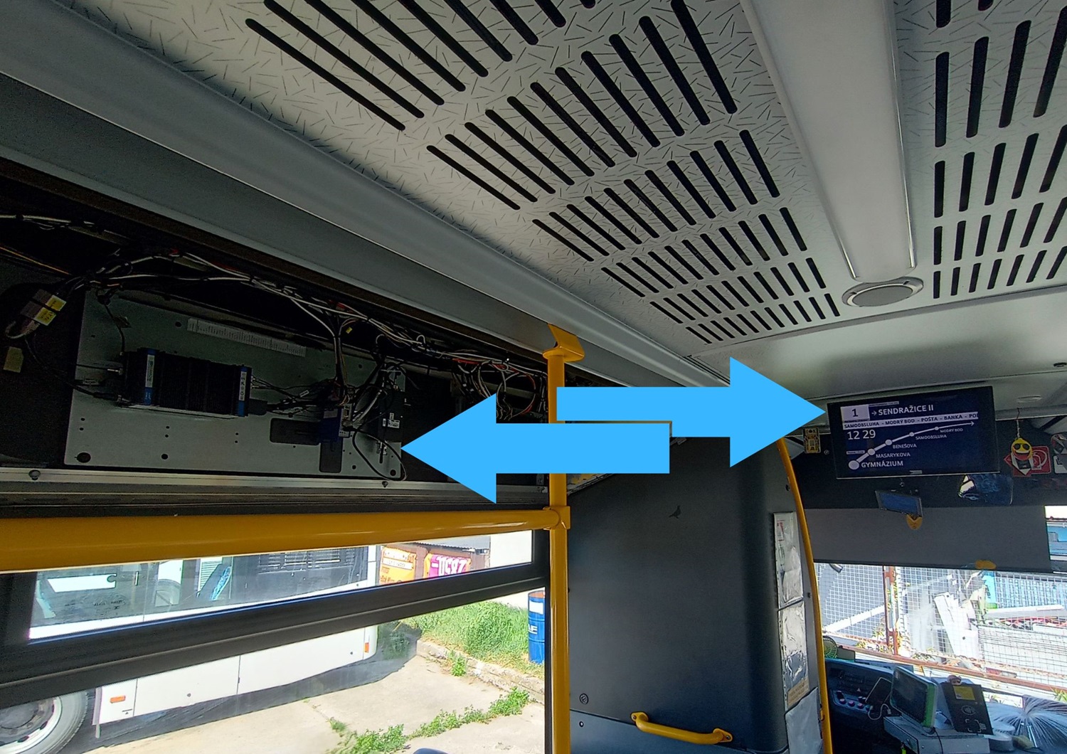 Tak snadná je instalace našich routerů do autobusu